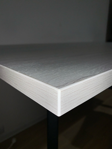 Стол Тринити Лофт 120 32 мм бетон / черный матовый фото покупателя 563