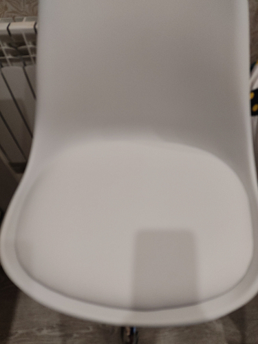 Компьютерное кресло Kolin с подушкой clear / white фото покупателя 109