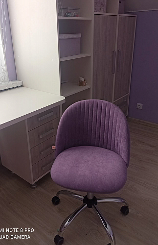 Компьютерное кресло Melody розовое фото покупателя 195