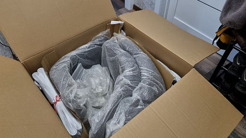 Стул на металлокаркасе Kora light blue / white фото покупателя 330