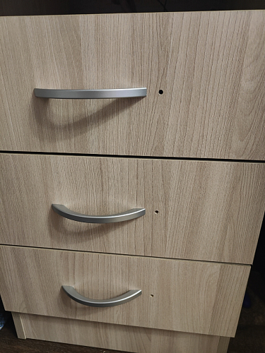 Стол письменный Бриз МДФ волна лайм / ясень светлый фото покупателя 28