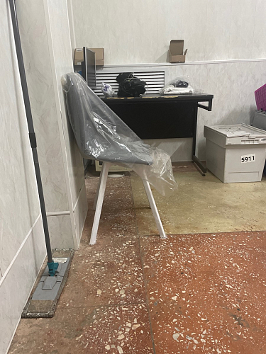 Стул на металлокаркасе Чилли зеленый / черный фото покупателя 1439