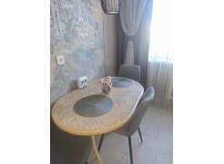 Стул на металлокаркасе Вейв П темно-серый / черный фото покупателя 62