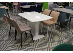 Стул на металлокаркасе Седа К velvet lux 76 / черный из шоурума 1