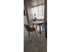 Стул на металлокаркасе Gabi blue / black фото покупателя 523