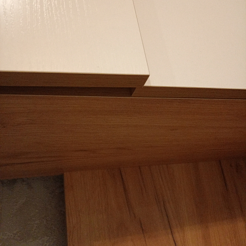 Компьютерный стол Ганор правый дуб вотан / белый фото покупателя 18