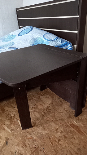 Стол-книжка СтК6 венге / дуб молочный высота 54 см фото покупателя 136