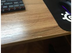 Письменный стол Фред Лофт дуб делано светлый / белый матовый фото покупателя 3