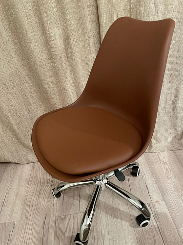 Компьютерное кресло Kolin с подушкой clear / white фото покупателя 55