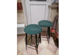 Полубарный стул Гангток катания сильвер / черный матовый фото покупателя 13