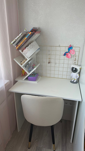 Стол письменный Kiwi белый - Уцененный экземпляр фото покупателя 17