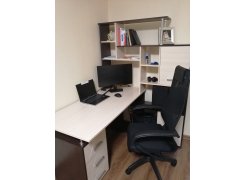 Стол компьютерный Джаз-15 белый правый фото покупателя 108