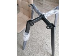 Стул на металлокаркасе Чилли светло-серый / черный фото покупателя 647