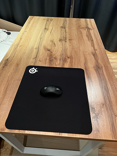 Деревянный стол Лота Лофт 140х80 дуб крафт табачный / черный матовый фото покупателя 357