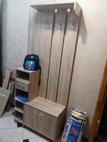 Прихожая Мила дуб сонома фото покупателя 78