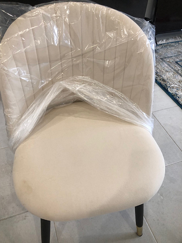 Стул на металлокаркасе Gabi 1 light purple / black фото покупателя 371