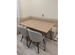 Стул на металлокаркасе Gabi gray / black фото покупателя 176