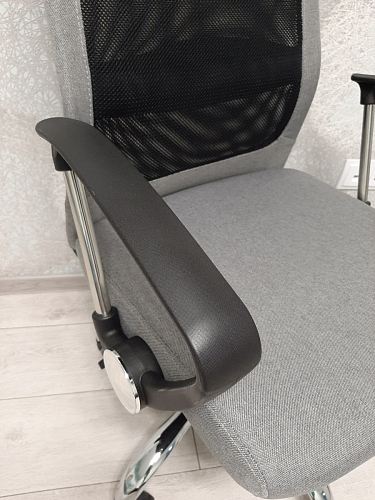 Компьютерное кресло Profit серое / черное фото покупателя 16