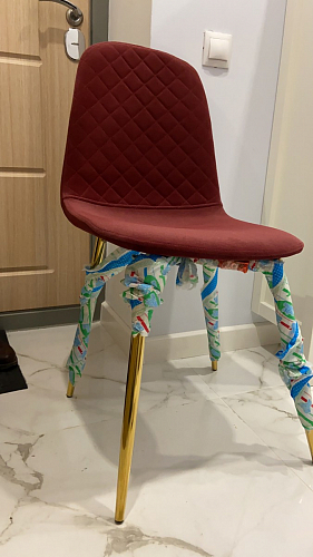 Стул на металлокаркасе Dabl green фото покупателя 144