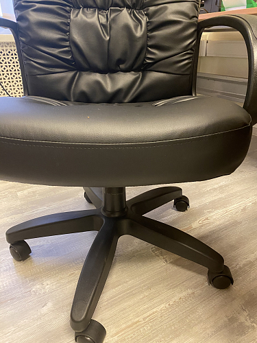 Компьютерное кресло Chairman 416 эко черное матовое фото покупателя 2