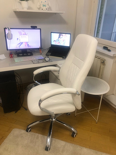 Компьютерное кресло Aragon dark grey - Уцененный экземпляр фото покупателя 168