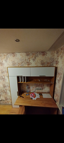 Письменный стол Лайт 03.243 дуб золотой (craft) / белый премиум фото покупателя 229