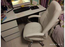 Компьютерное кресло Aragon белое фото покупателя 65