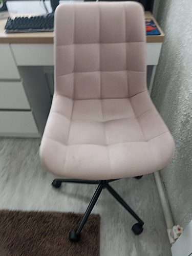 Компьютерное кресло Честер кирпичный / черный фото покупателя 53