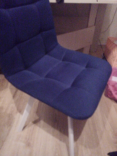 Комплект из "Стул на металлокаркасе Чилли розовый / черный каркас" 2 шт. фото покупателя 1003