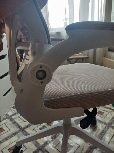 Компьютерное кресло Konfi dark gray / pink / white фото покупателя 243