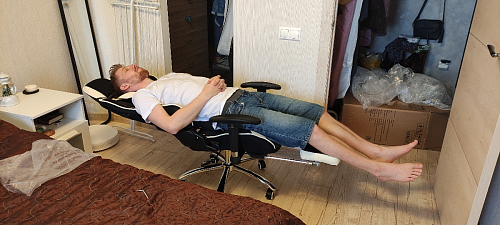 Компьютерное кресло Kano 1 red / black фото покупателя 182