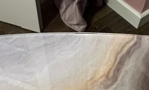 Стеклянный стол Анселм обсидиан / черный фото покупателя 5