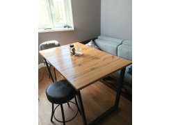 Стол Лота Лофт 140 25 мм юта / белый матовый фото покупателя 45