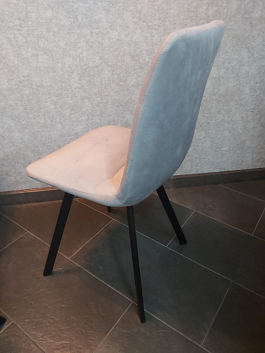 Стул на металлокаркасе Чилли бирюзовый / черный фото покупателя 1357