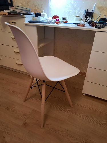 Стул Eames PC-015 белый фото покупателя 51