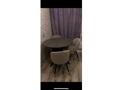 Стул на металлокаркасе Gabi 1 light purple / black фото покупателя 276