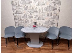 Стул на металлокаркасе Gabi green / black фото покупателя 441