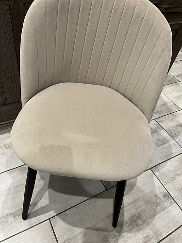 Стул на металлокаркасе Gabi 1 light purple / black фото покупателя 146