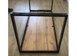 Деревянный стол Лота Лофт 120(160)х75 черный матовый / бетон светлый фото покупателя 25