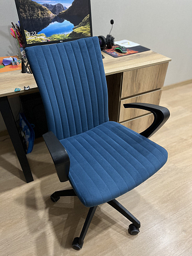 Компьютерное кресло Spark флок розовый 137 фото покупателя 19