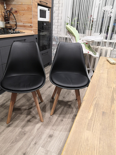 Деревянный стул Bonuss dark gray фото покупателя 189