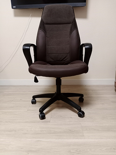 Компьютерное кресло Inter/Интер коричневый фото покупателя 1