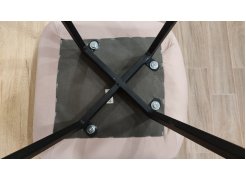 Стул на металлокаркасе Чилли горчичный / белый фото покупателя 29