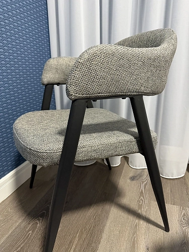 Стул на металлокаркасе Twin brown / black фото покупателя 21