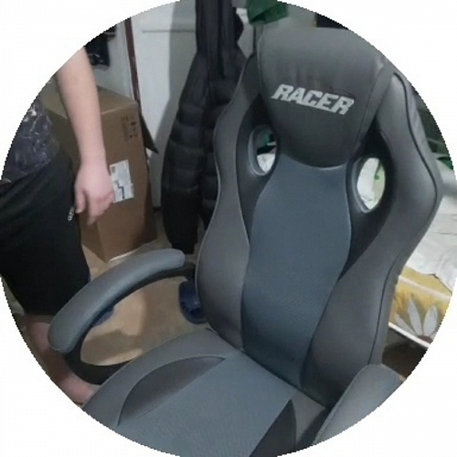 Компьютерное кресло Racer Gt New/Рейсер Гт Нью металлик / красный 36/08 фото покупателя 2