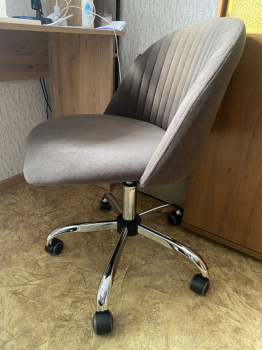 Компьютерное кресло Melody молочное фото покупателя 1