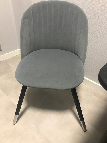 Стул на металлокаркасе Gabi 1 gray фото покупателя 229