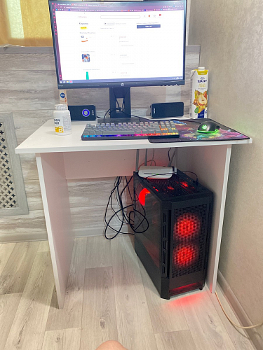 Компьютерный стол КСТ-21.1 белый фото покупателя 15