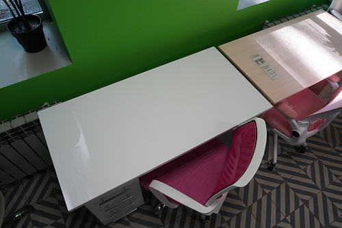 Компьютерное кресло Ergoplus blue / gray / white из шоурума 7