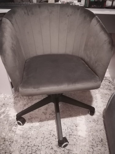 Компьютерное кресло Тибо confetti chocolate / белый фото покупателя 208